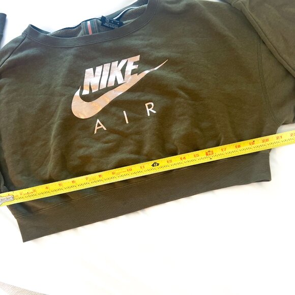 Nike Rally Crop Crew Sweatshirt Medium - Picture 8 of 12
